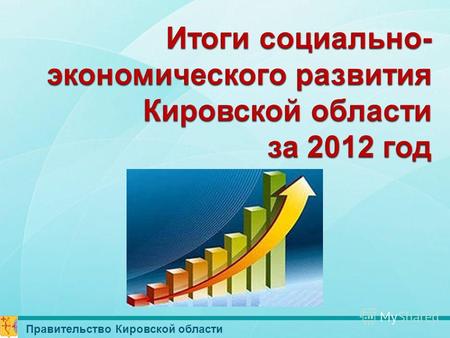 Правительство Кировской области. 2 Итоги развития экономики Индекс промышленного производства, % Темп роста строительных работ, % в сопоставимых ценах.