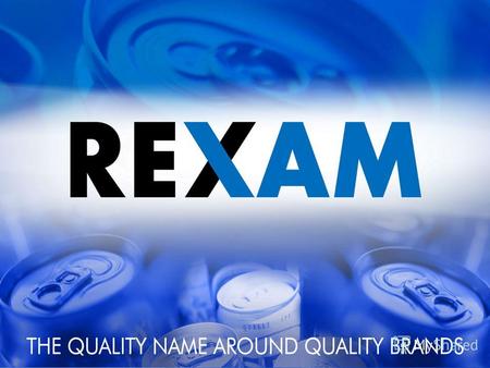 BEVERAGE CAN Europe & Asia. Основная информация о компании Rexam Входит в пятерку крупнейших мировых производителей потребительской упаковки Мировой лидер.