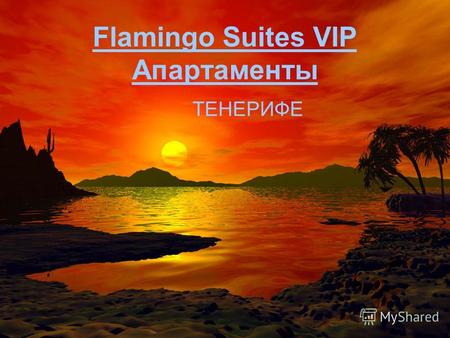 Flamingo Suites VIP Апартаменты ТЕНЕРИФЕ. Один из самых эксклюзивных комплексов апартаментов на Тенерифе. Flamingo Suites находится в 100 метрах от песчаного.
