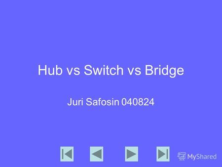 Hub vs Switch vs Bridge Juri Safosin 040824. Концентратор (Hub) Является устройством 1-го уровня Служит для разветвления сигнала в сегменте сети Сигнал,