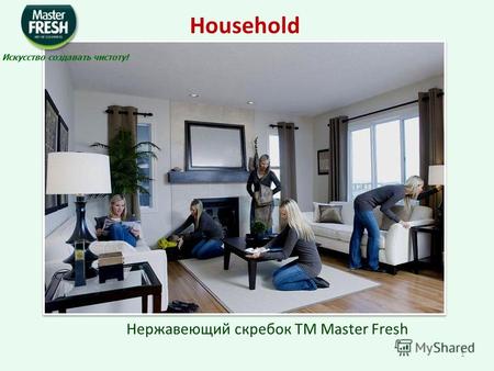 Нержавеющий скребок TM Master Fresh Household Искусство создавать чистоту! 1.