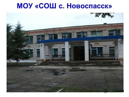 МОУ «СОШ с. Новоспасск». Программа развития школы на 2006 – 2011 годы ( адаптивная модель социальной поддержки детей ).