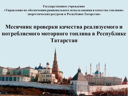Государственное учреждение «Управление по обеспечению рационального использования и качества топливно- энергетических ресурсов в Республике Татарстан»