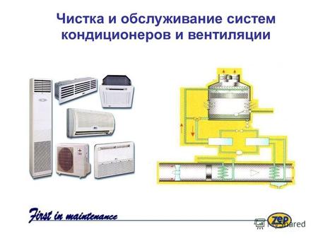 Чистка и обслуживание систем кондиционеров и вентиляции.