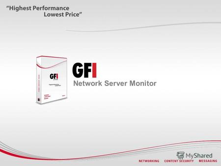 Network Server Monitor. План Установка Как работает мониторинг Отладка.