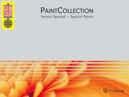 GANILAB PRODUCTS Paint Collection – это модульная универсальная система Эта система позволяет удовлетворить практически любые запросы пользователей Основные.