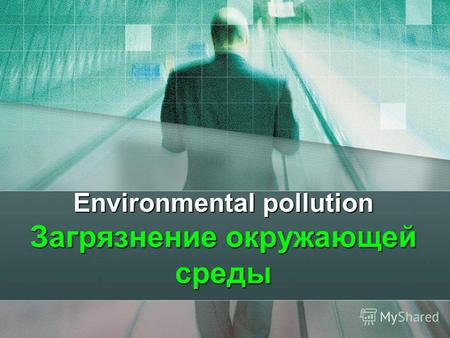Environmental pollution Загрязнение окружающей среды.