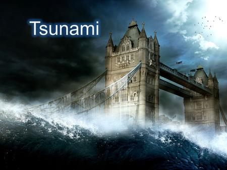 A tsunami is a series of ocean waves that sends surges of water, sometimes reaching heights of over 100 feet (30.5 meters), onto land. These walls of.