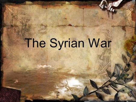 The Syrian War. In what country did the war/conflict happen? The conflict occurred in Syria.This conflict can be considered multilateral.