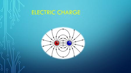ELECTRIC CHARGE. You will: Characterize electric charge; Explain charging by friction and induction. Give examples of positive and negative effects of.