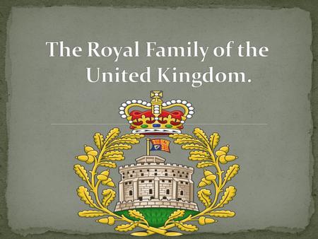 The British Royal Family is the group of close relatives of the monarch of the UK. The term is also commonly applied to the same group of people as the.