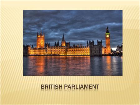 The House of Commons in the early 19th century. The House of Commons in the 21th century.