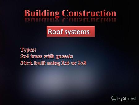 Building construction (строительство зданий)