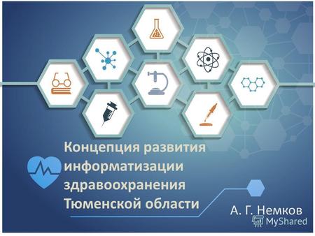 Концепция развития информатизации здравоохранения Тюменской области А. Г. Немков.
