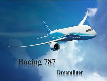 Boeing 787 (DREAMLINER)