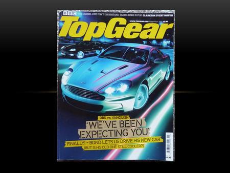 CURRENT REGULAR FEATURES INCLUDE: Drives (tests of new vehicles) The News (new concept vehicles) Planet Top Gear (letters and comments from readers Columns.