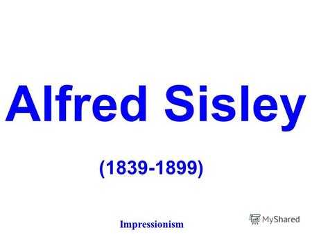 Alfred Sisley (1839-1899) Impressionism The bridge at Villeneuve-la-Garenne.