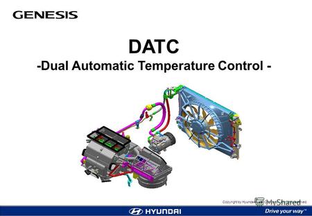 Copyright by Hyundai Motor Company. All rights reserved. DATC -Dual Automatic Temperature Control -