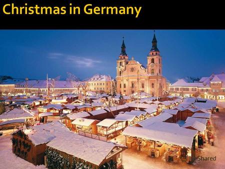 презентация  Рождество в Германии