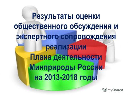 Результаты оценки общественного обсуждения и экспертного сопровождения реализации Плана деятельности Минприроды России на 2013-2018 годы.